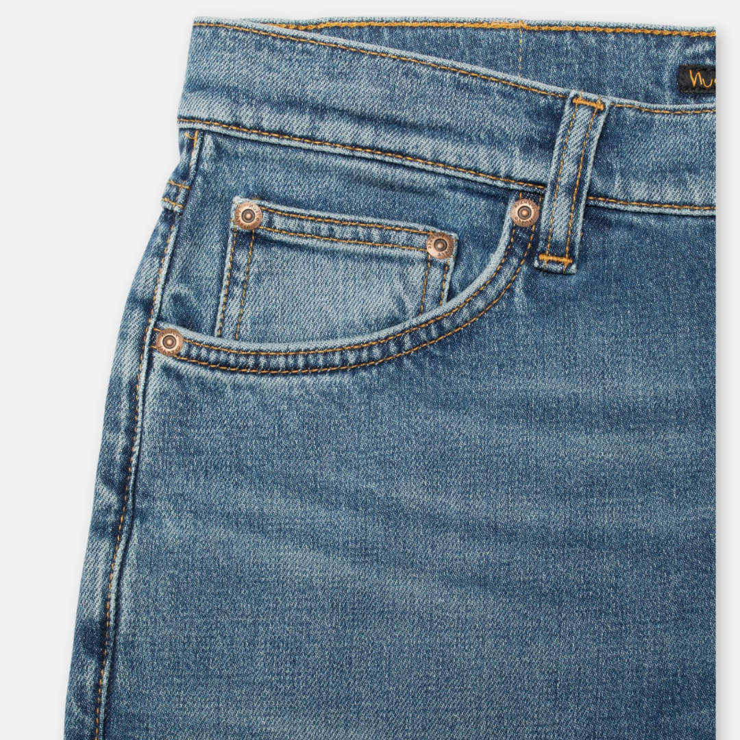 NUDIE JEANS || SOLID OLLIE BLUE BLUR
