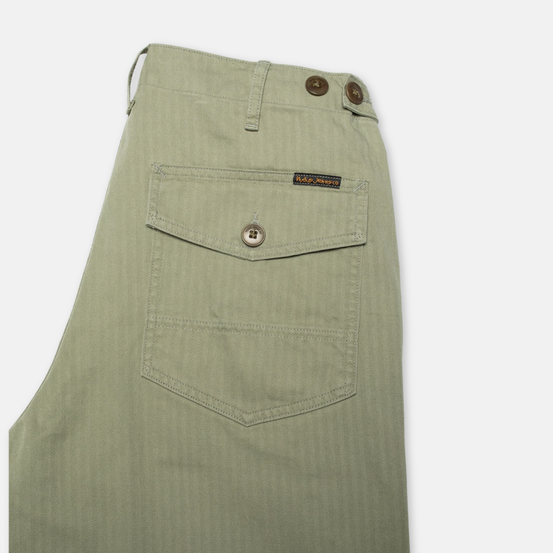 NUDIE JEANS || TUFF TONY PANTS GREEN