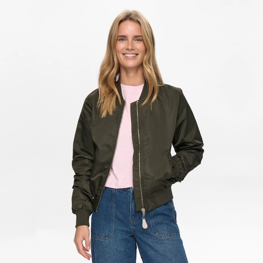 NÜMPH || NUALISANDRA BOMBER JACKET ROSIN