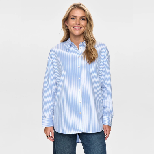 NÜMPH || NUHAILEY SHIRT W|O STONES HYDRANGEA