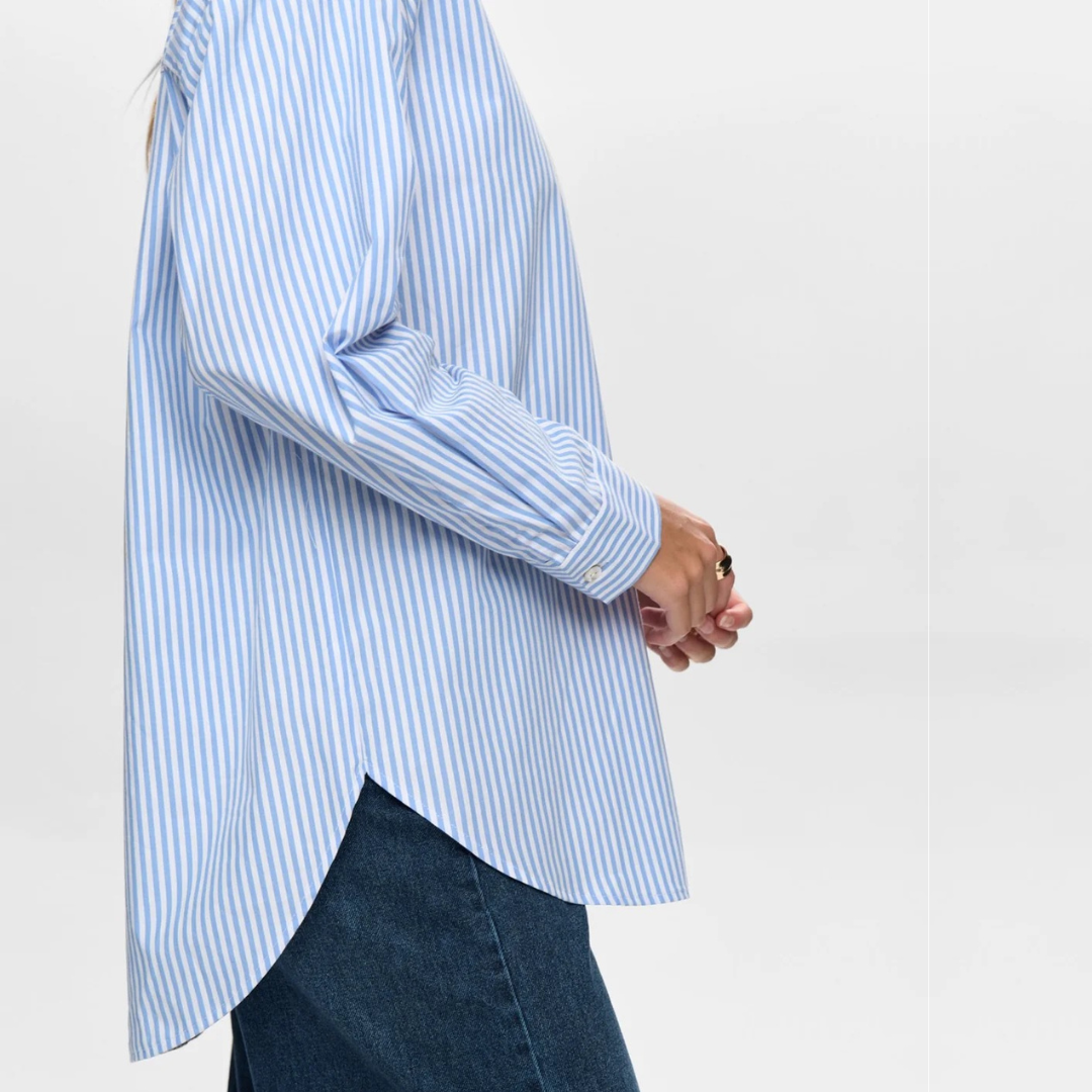 NÜMPH || NUHAILEY SHIRT W|O STONES HYDRANGEA
