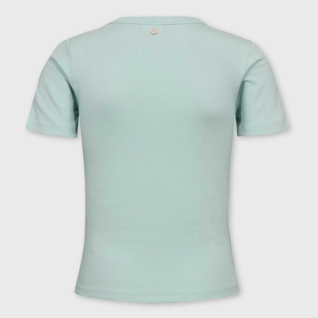 NÜMPH || NUMAKENY CROPPED TEE HARBOR GRAY