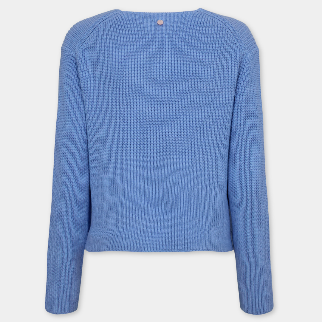 NÜMPH || NUMARSIE LS PULLOVER HYDRANGEA