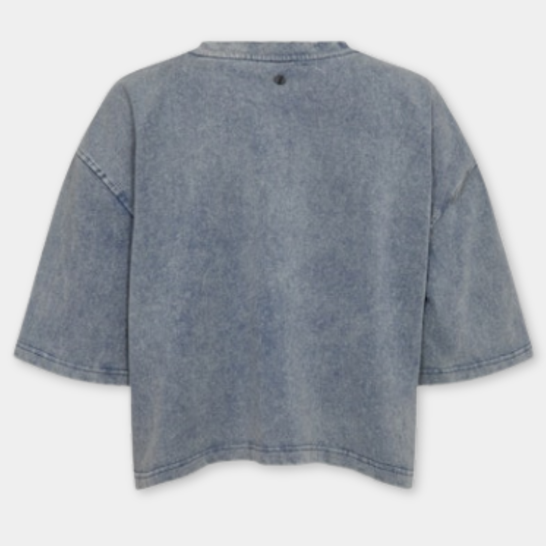 NÜMPH || NUNELLA TEE GRAY BLUE
