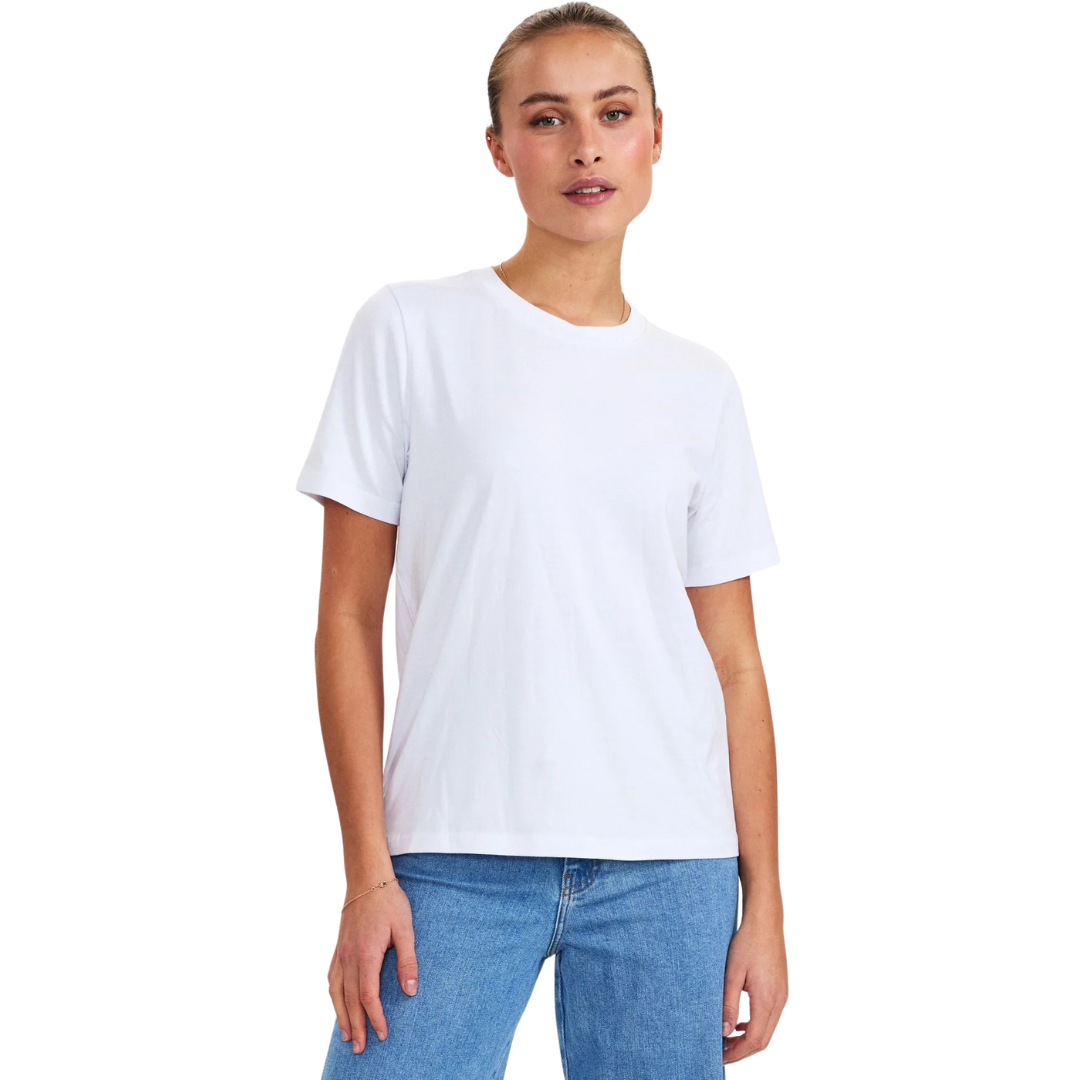NÜMPH || NUKAZUMI SS BLOUSE NOOS Bright White