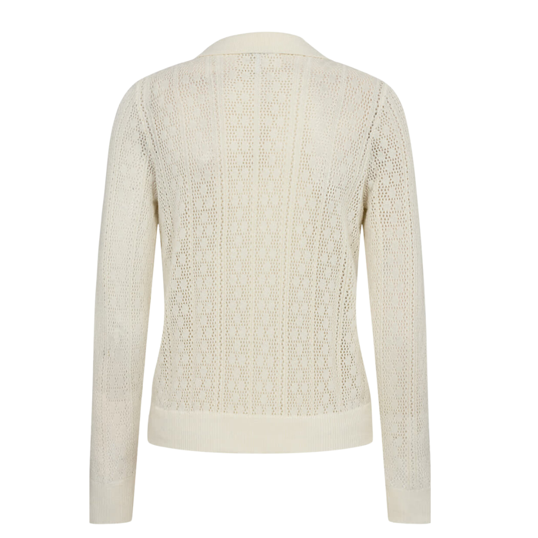 NÜMPH || NULIVAS PULLOVER W COLLAR Pristine