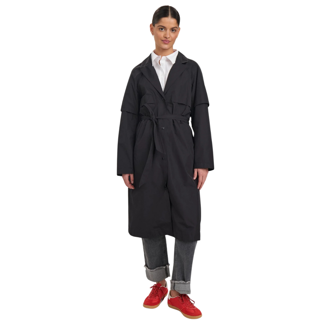 NÜMPH || NUNIDA FUNCTIONEL JACKET Caviar