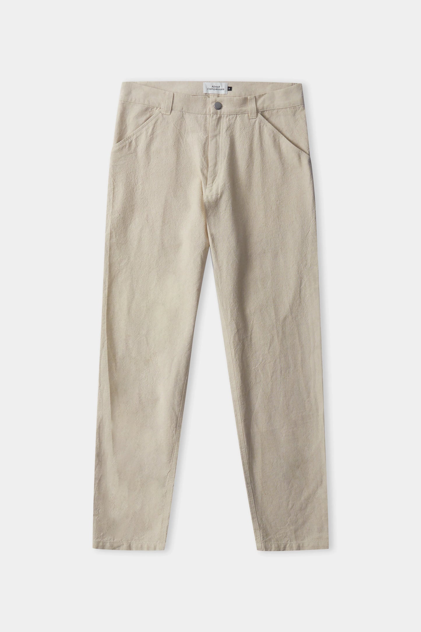 ABOUT COMPANIONS || OLF TROUSERS ECO CANVAS SAND