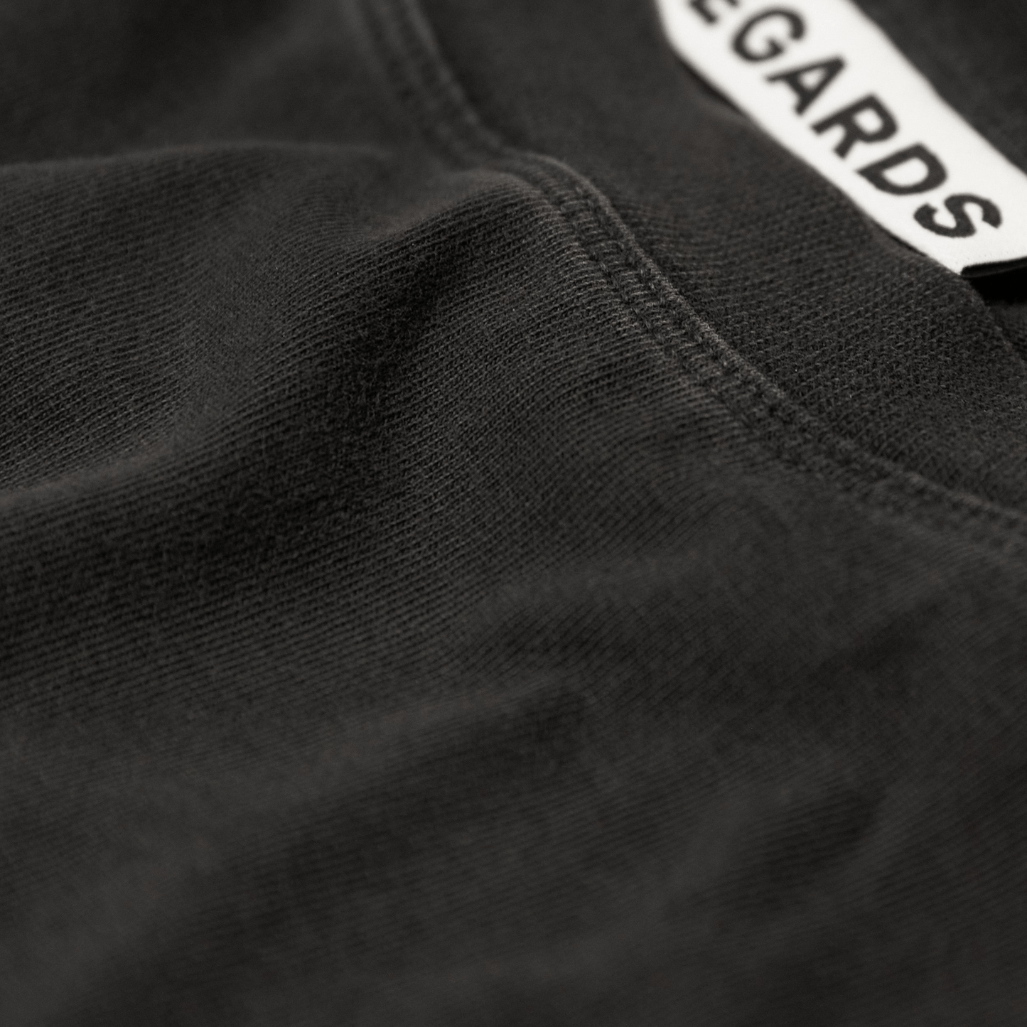 REGARDS || RELAXED TEE BLANK WASHED BLACK