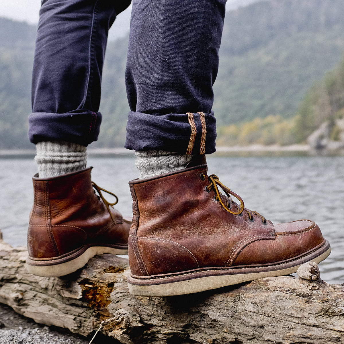 RED WING || 1907 MOC TOE COPPER ROUGH & TOUGH