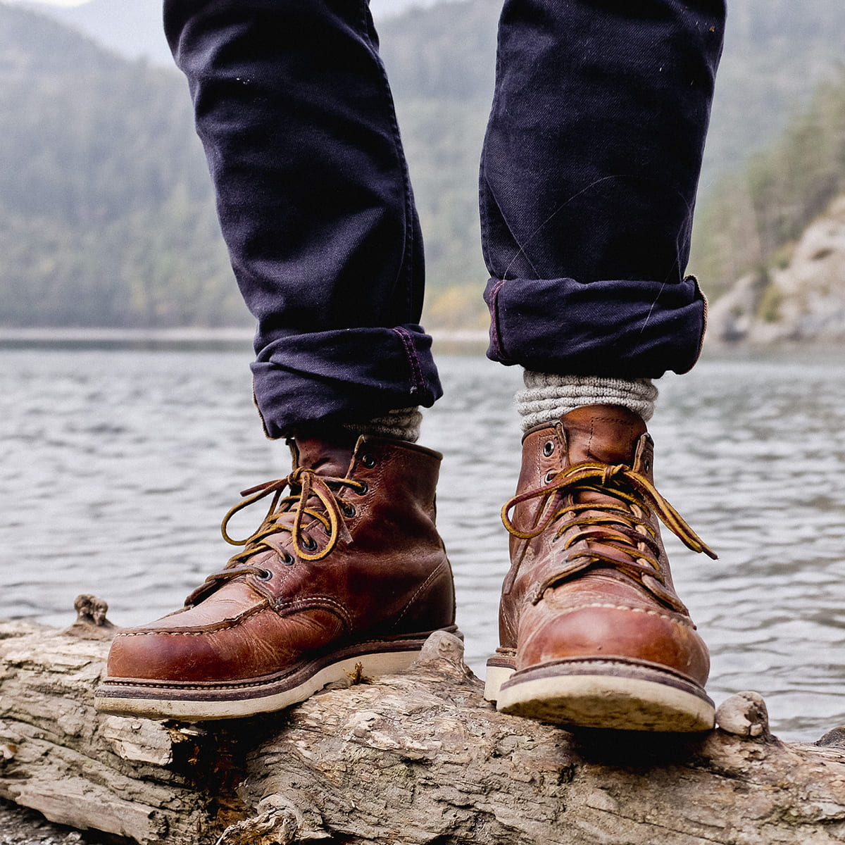 RED WING || 1907 MOC TOE COPPER ROUGH & TOUGH