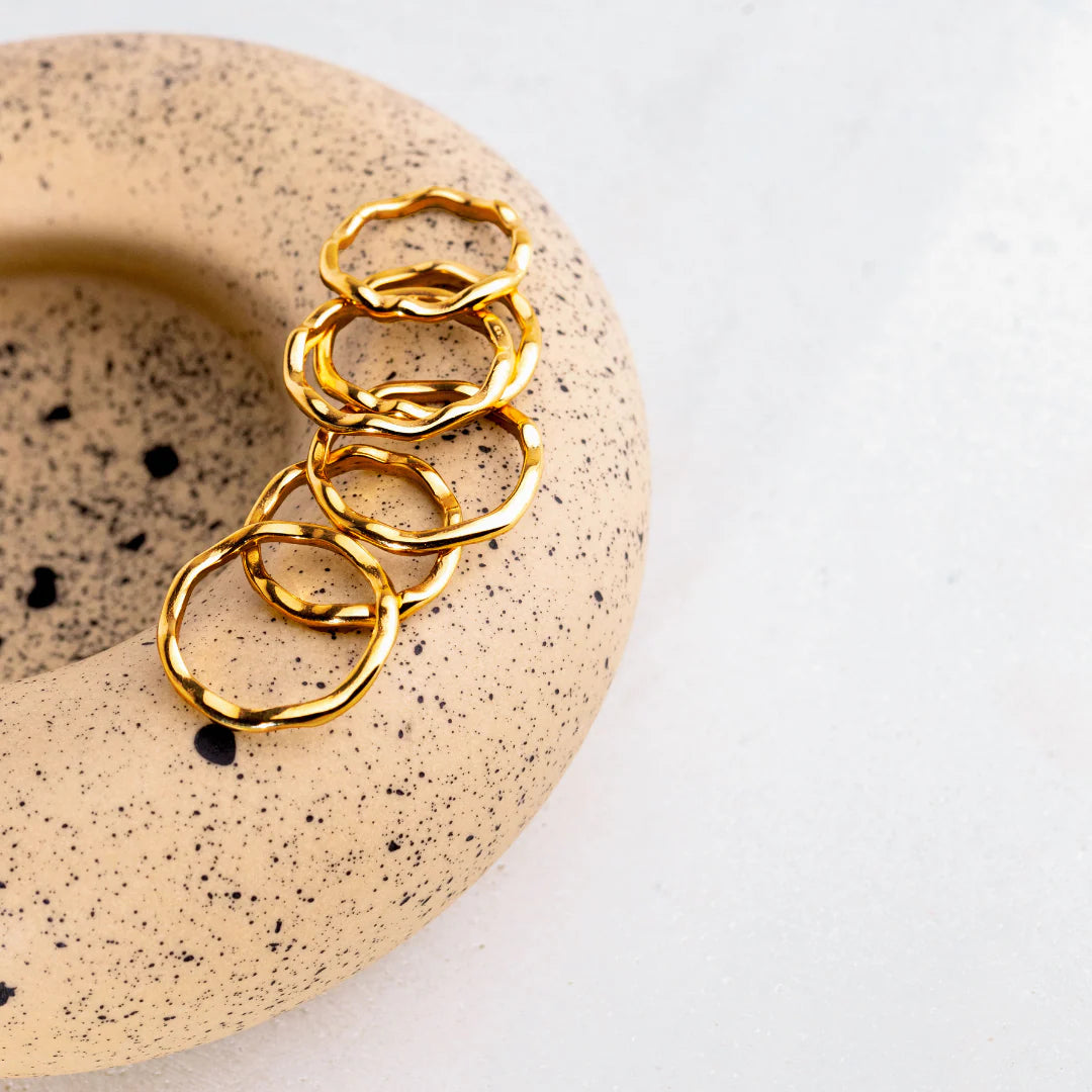 LUAMAYA || FLOWING RING GOLD