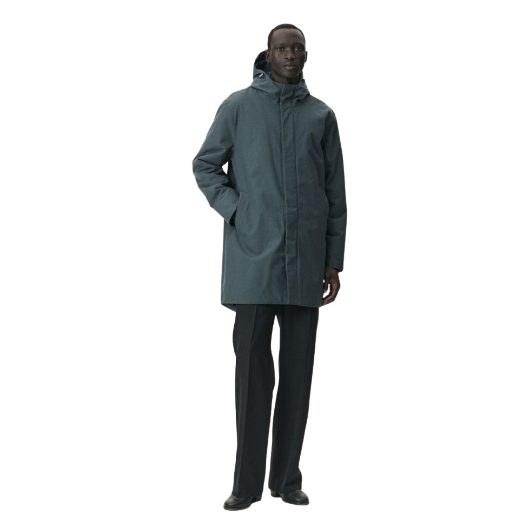 WELTER SHELTER || TERROE WEATHER WOOL LOOK STEEL GREY