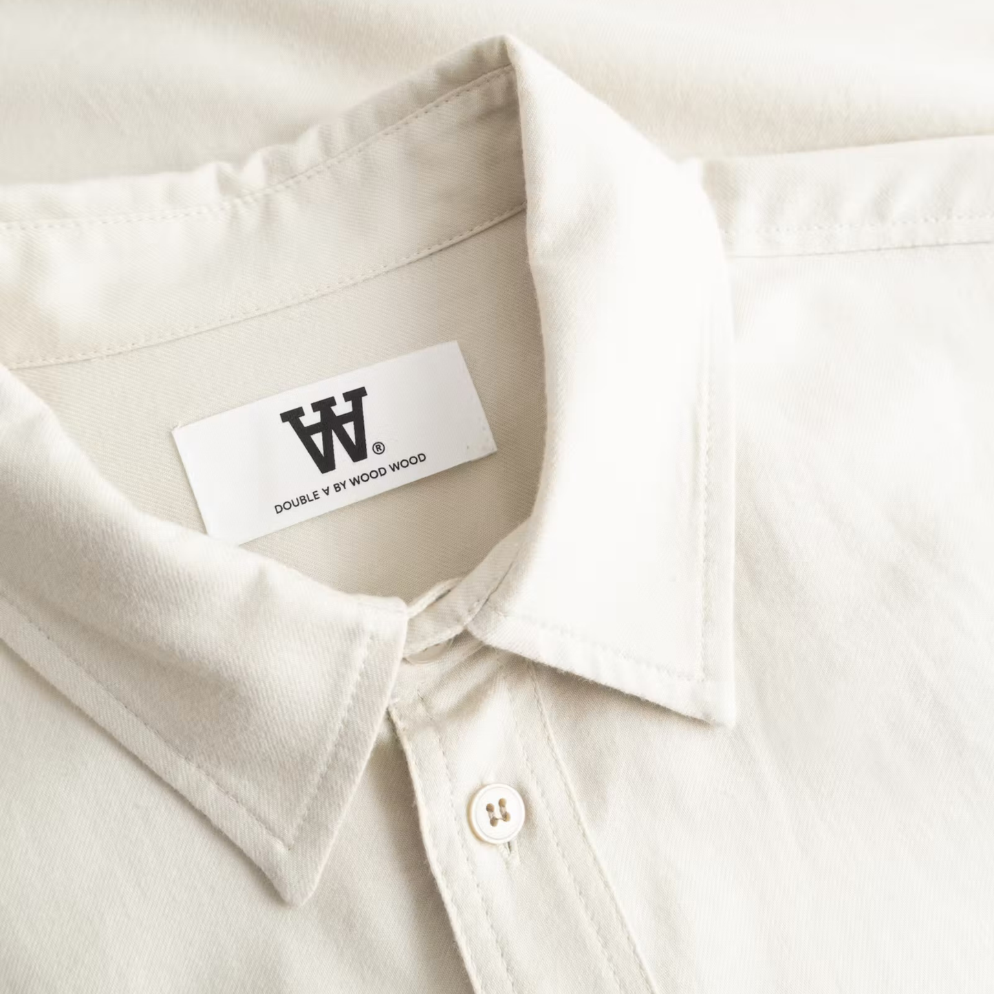 WOOD WOOD || ADRIAN SHIRT SILVER BIRCH