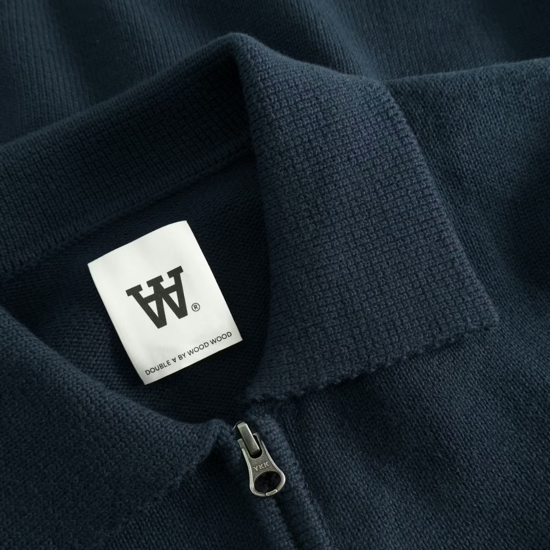 WOOD WOOD || TAY ZIPPER CARDIGAN SALUTE
