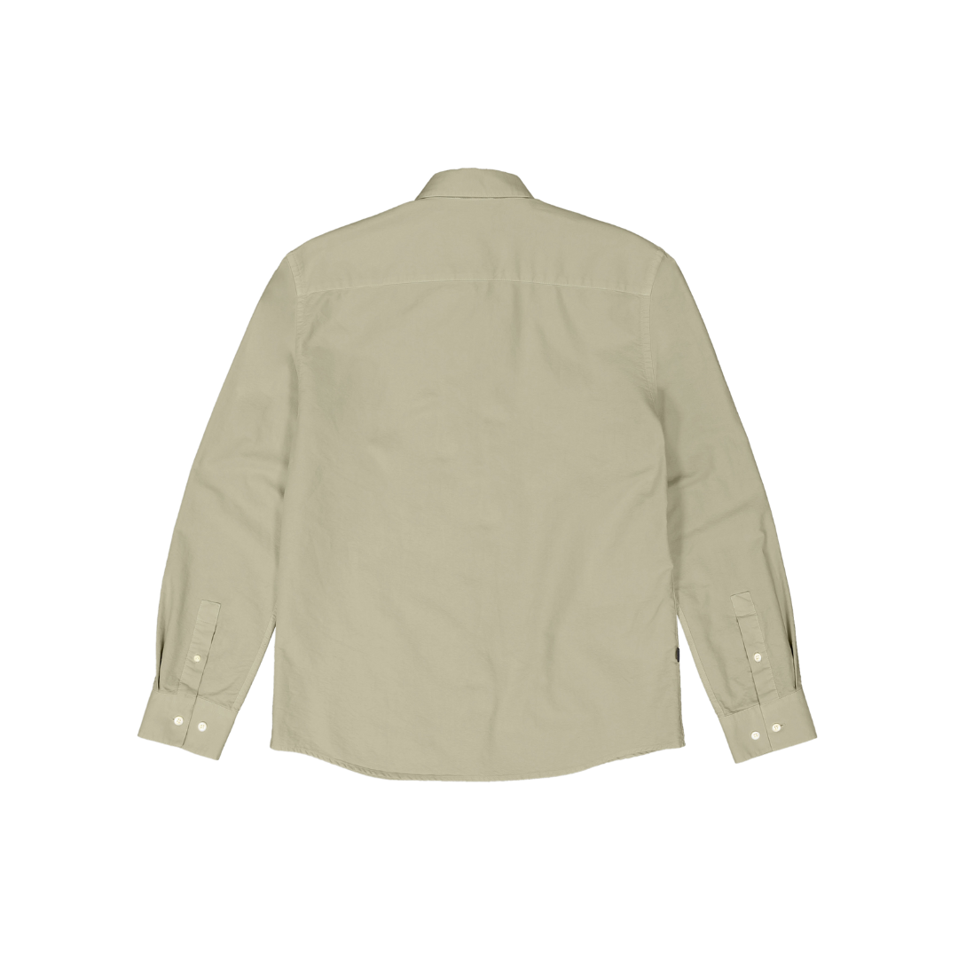 BUTCHER OF BLUE || AIDAN COTTON OXFORD SHIRT GRANITE GREEN