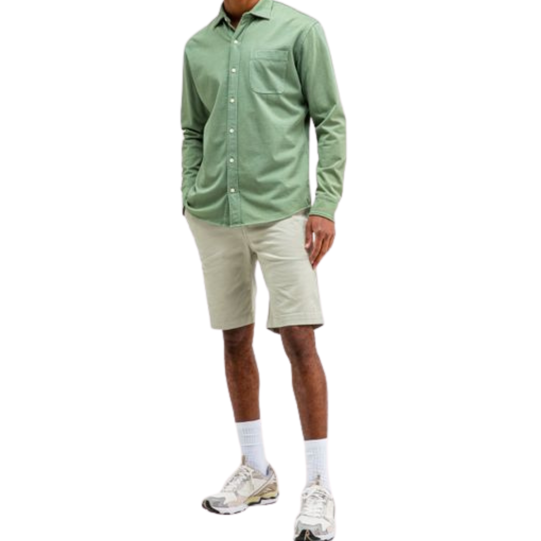 BUTCHER OF BLUE || ADIAN JERSEY SHIRT JADE GREEN