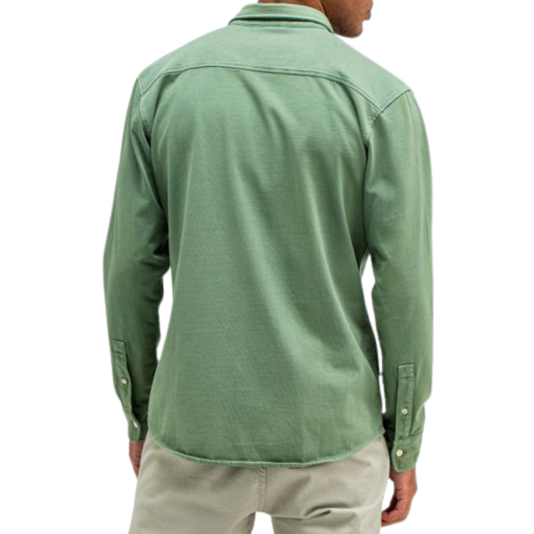 BUTCHER OF BLUE || ADIAN JERSEY SHIRT JADE GREEN