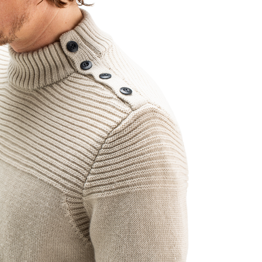 BUTCHER OF BLUE || MORRIS MOCK BEIGE GREY