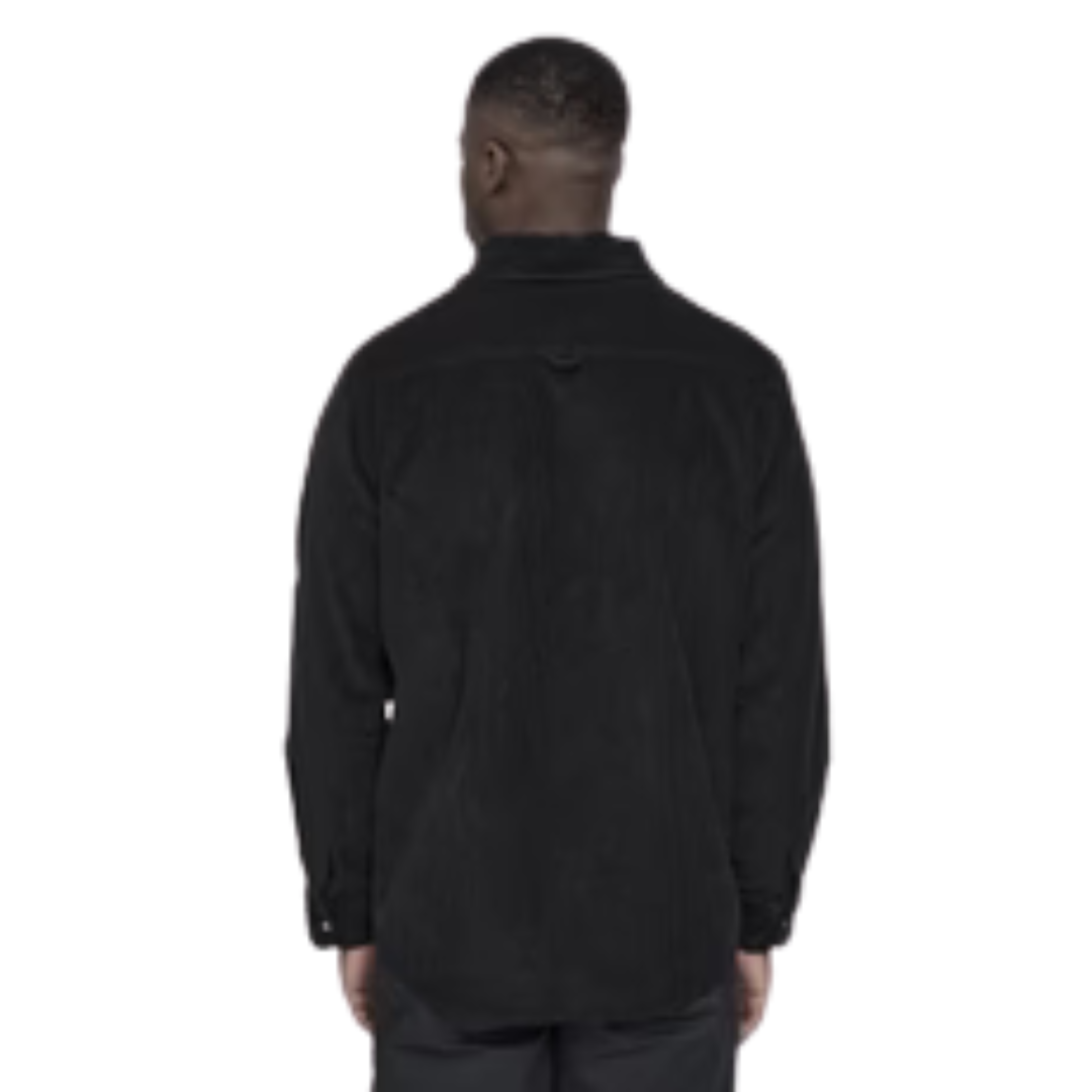 MAZINE || POCKET CORDUROY SHIRT BLACK