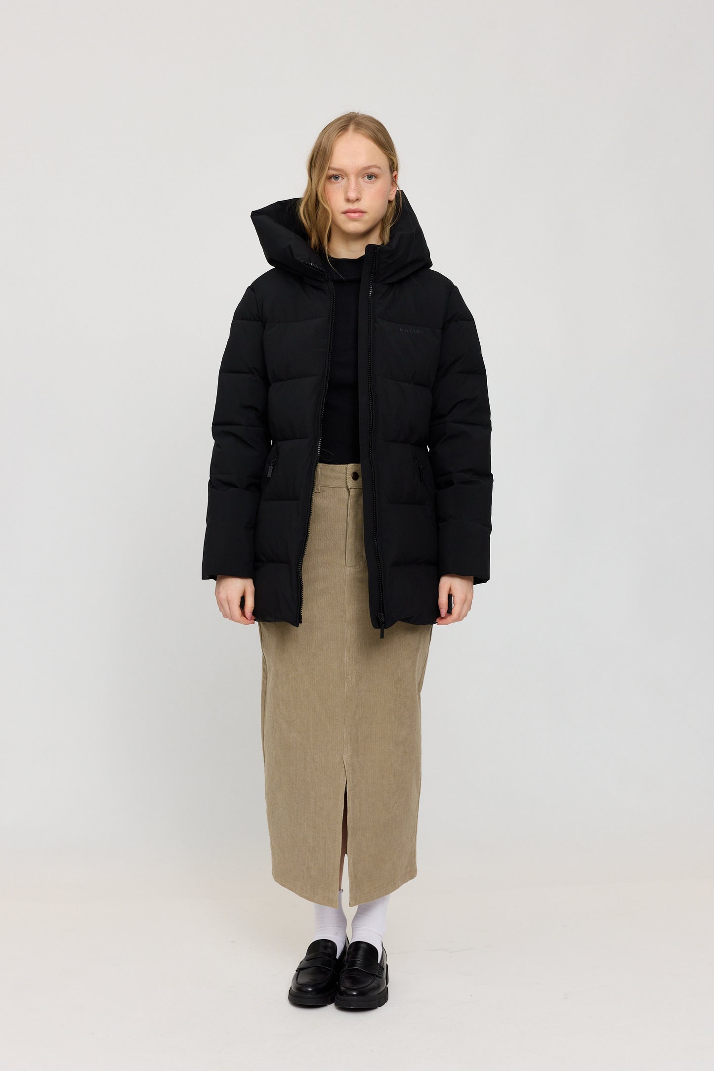 MAZINE || ANGELA PADDED JACKET BLACK