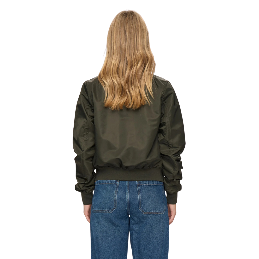 NÜMPH || NUALISANDRA BOMBER JACKET ROSIN