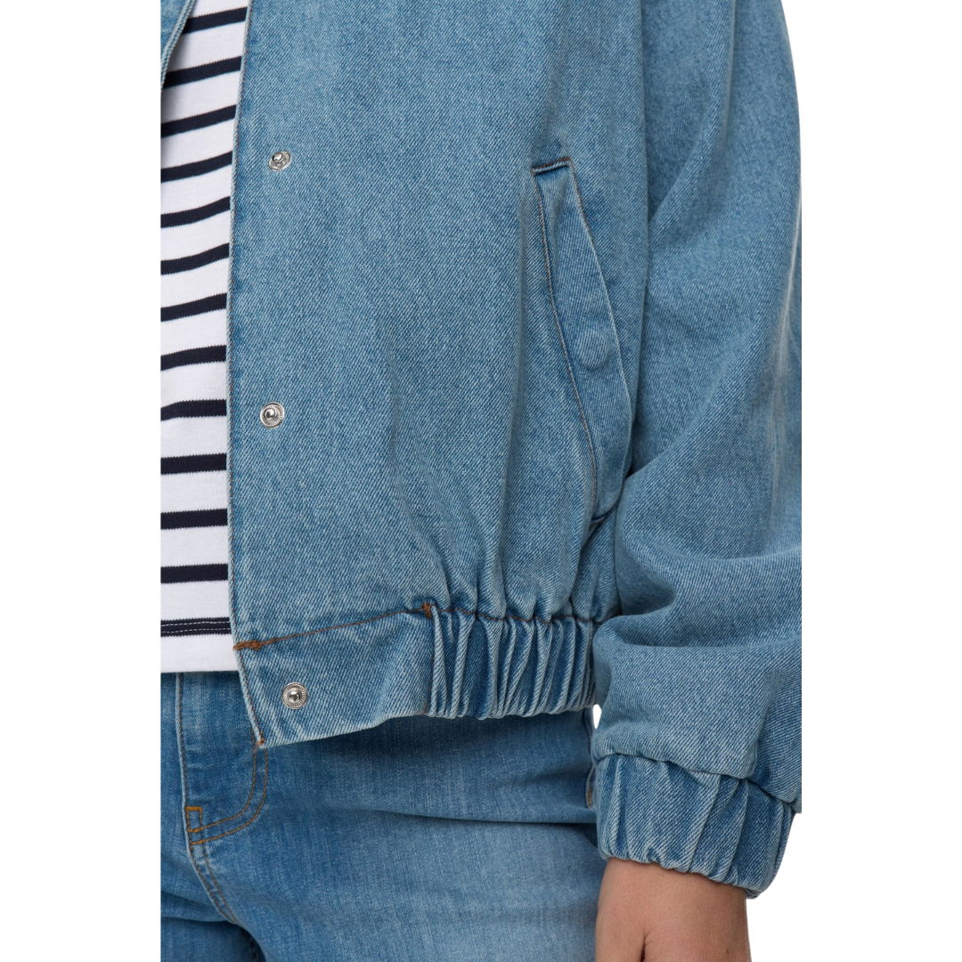 NÜMPH || NUDENIMA JACKET MEDIUM BLUE DENIM