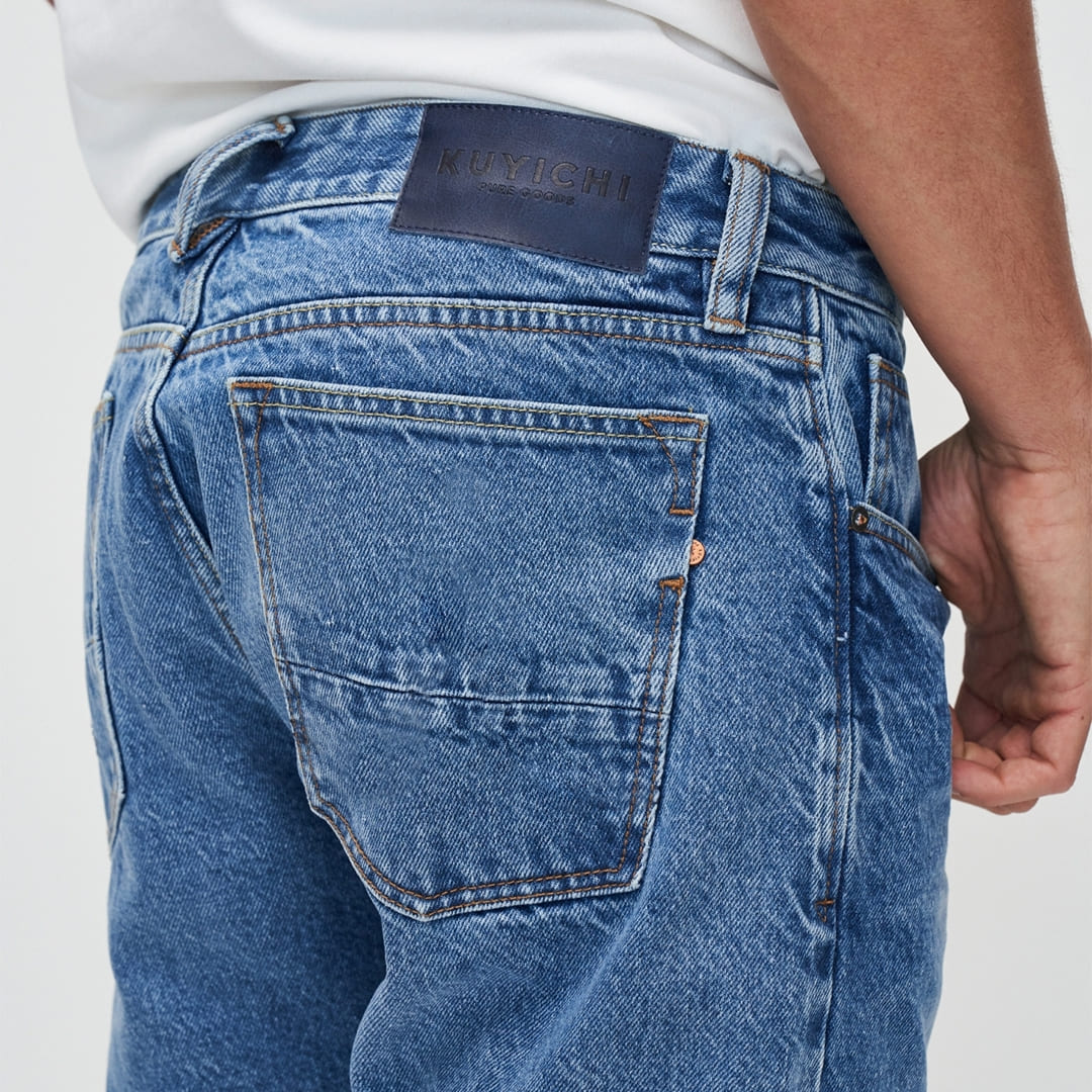 KUYICHI || JIM REGULAR SLIM TAPERED JEANS