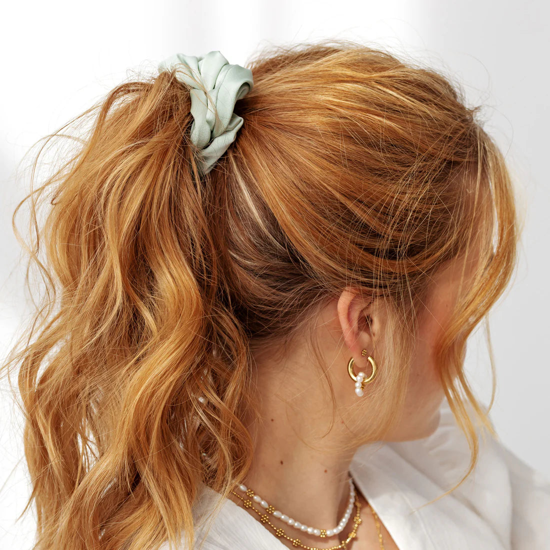 LUAMAYA || SHIMMERING SCRUNCHIE MEDIUM