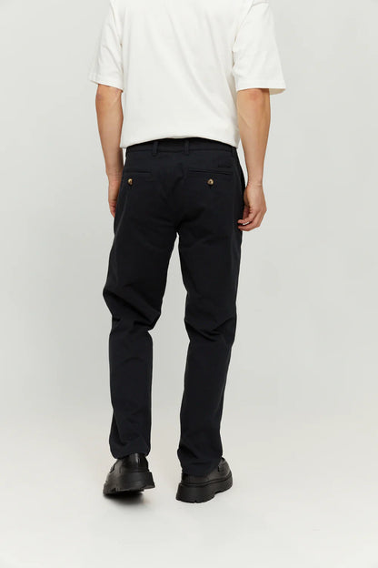 MAZINE || NELSON CHINO PANTS ORGANIC COTTON BLACK