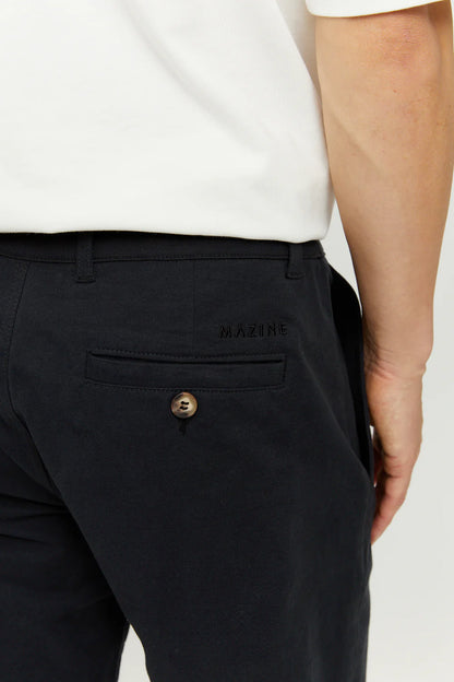 MAZINE || NELSON CHINO PANTS ORGANIC COTTON BLACK