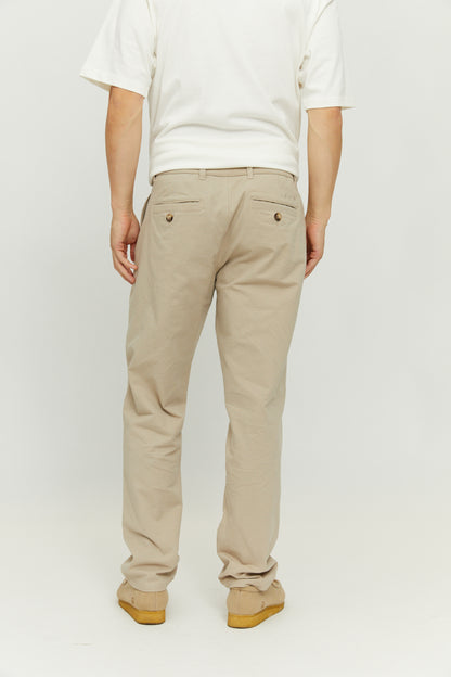 MAZINE || NELSON CHINO PANTS ORGANIC COTTON MUSHROOM