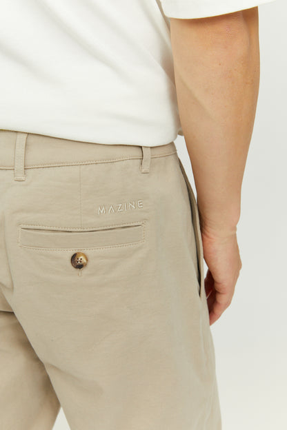 MAZINE || NELSON CHINO PANTS ORGANIC COTTON MUSHROOM