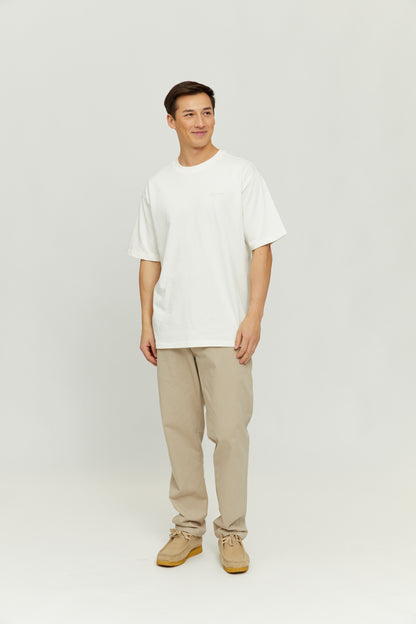 MAZINE || NELSON CHINO PANTS ORGANIC COTTON MUSHROOM