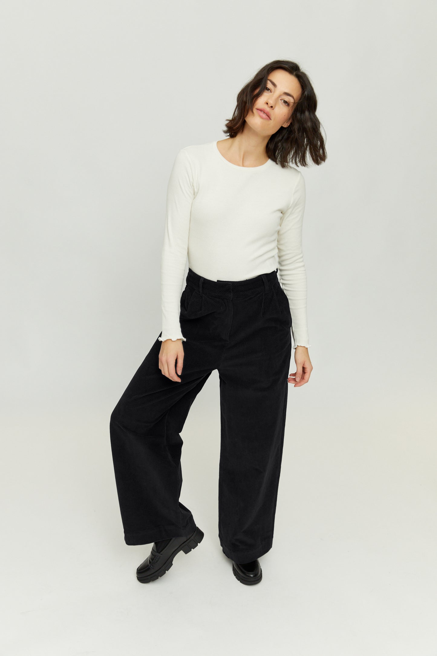 MAZINE || NIONA PANTS BLACK