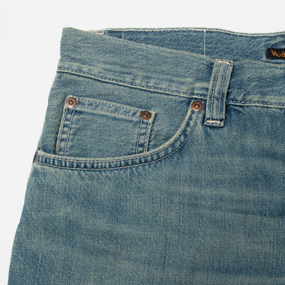 NUDIE JEANS || SETH DENIM SHORTS DRIFT WOOD MAN