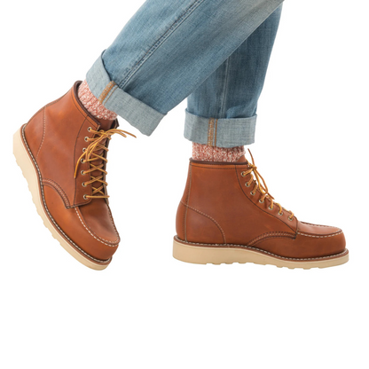 RED WING || 3375 WOMENS MOC TOE 6-INCH ORO LEGACY