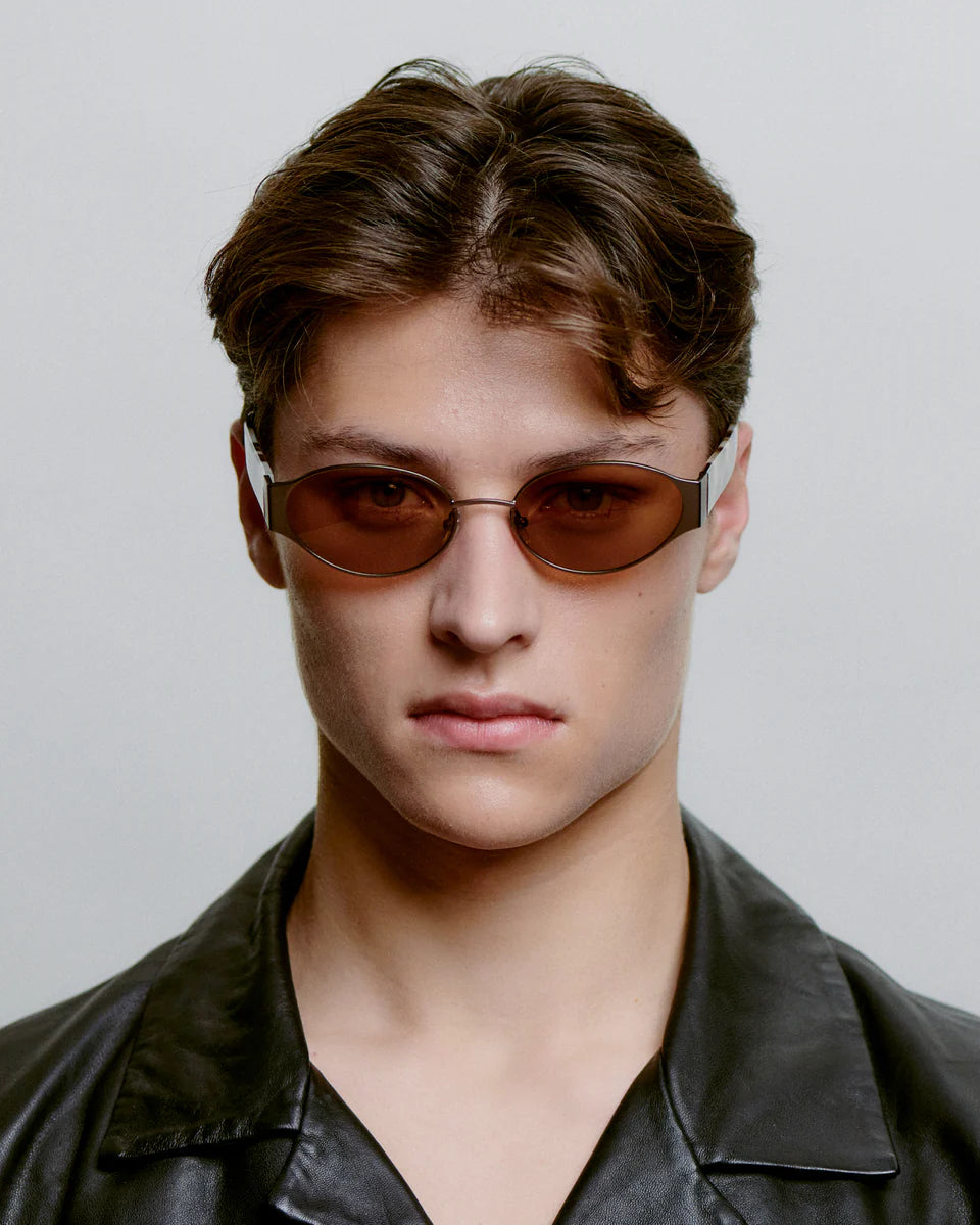 A.KJAERBEDE II BELLA GOLD MATTE BROWN COOKIE DOUGH