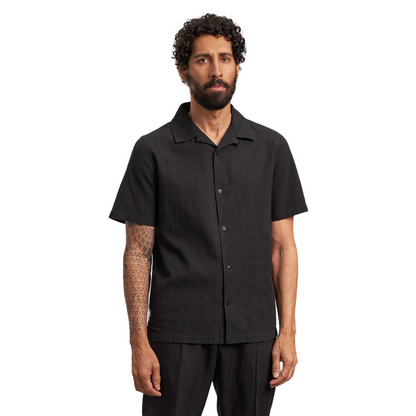 ABOUT COMPANIONS || KUNO SHIRT ECO CRINCLE BLACK