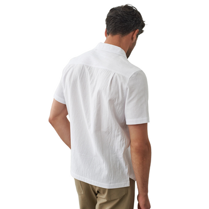 ABOUT COMPANIONS || KUNO SHIRT ECO CRINCLE WHITE