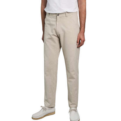 ABOUT COMPANIONS || OLF TROUSERS ECO CANVAS SAND