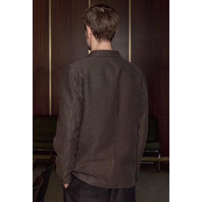 ABOUT COMPANIONS || ELMAR WINTERLINEN BLAZER COFFEE