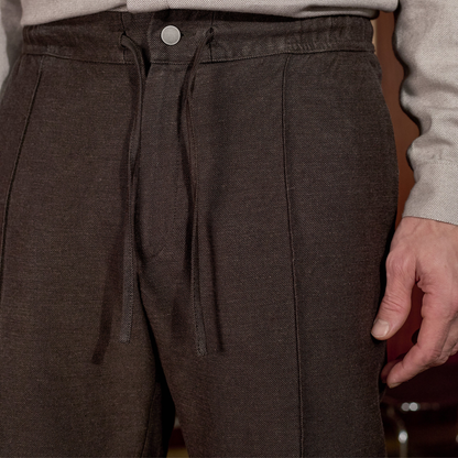 ABOUT COMPANIONS || MAGNUS TROUSERS LINEN COFFEE