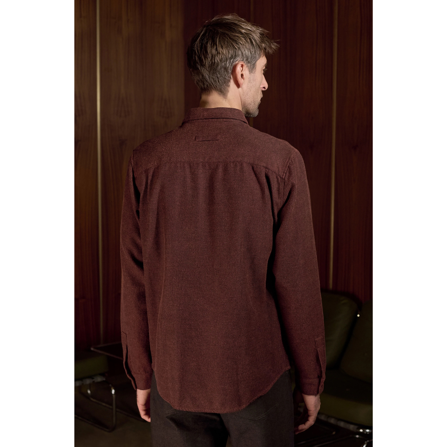 ABOUT COMPANIONS || SIMON SHIRT ECO FLANNEL BRICK