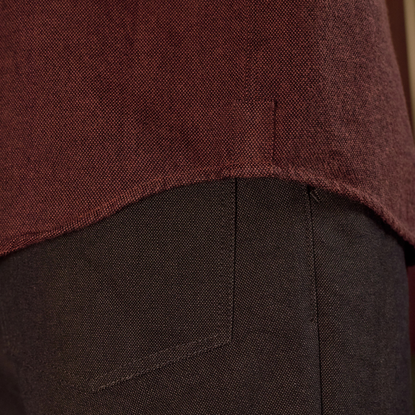 ABOUT COMPANIONS || SIMON SHIRT ECO FLANNEL BRICK