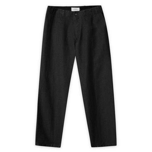 ABOUT COMPANIONS || WABAN WINTERLINEN TROUSERS BLACK