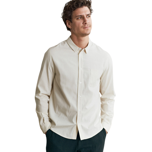 ABOUT COMPANIONS || SIMON SHIRT ECRU
