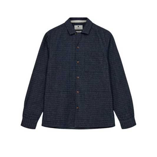 ANERKJENDT ||  AKKURT DENIM JACQUARD MEDIUM BLUE
