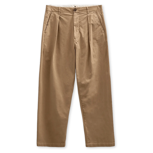 ANERKJENDT || AKJAKOB COTTON PLEAT PANTS INCENSE