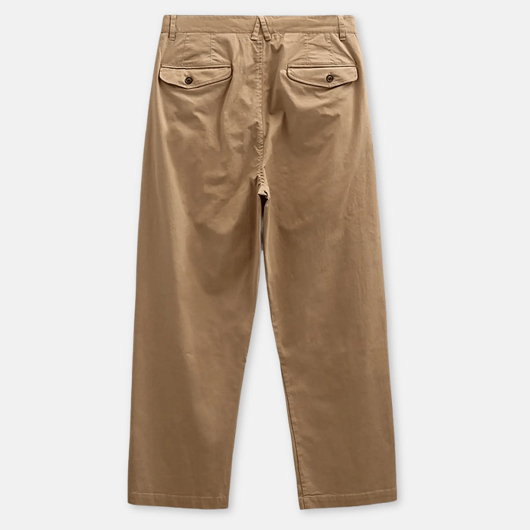 ANERKJENDT || AKJAKOB COTTON PLEAT PANTS INCENSE